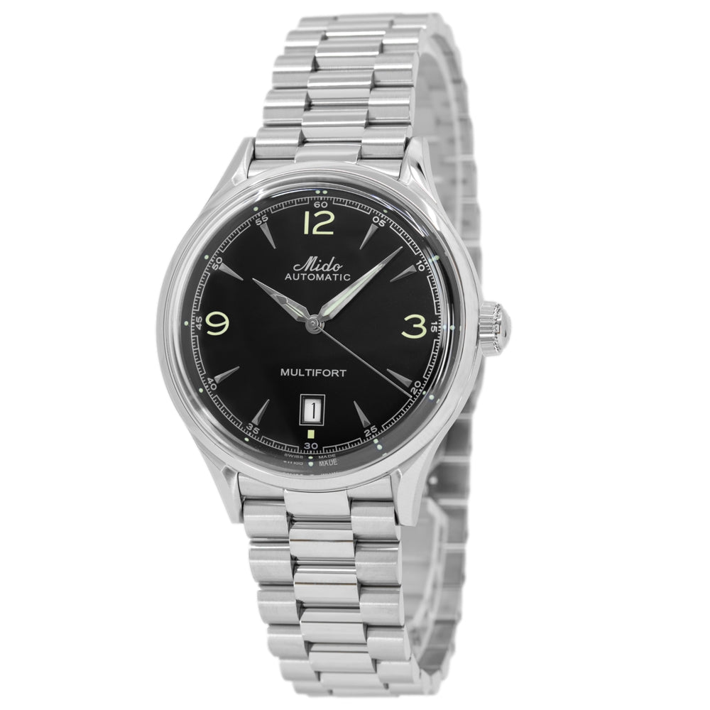 Marriko様 C7402 ボーダーヘンリー Mido Men's M040.407.11.057.00 Multifort Powerwind Auto