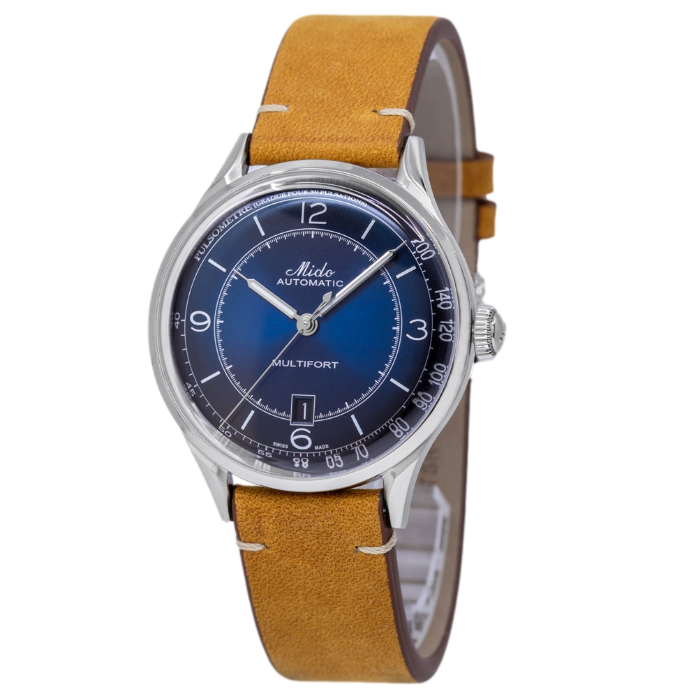 Mido Men's M040.407.16.040.00 Multifort Patrimony 40mm Auto