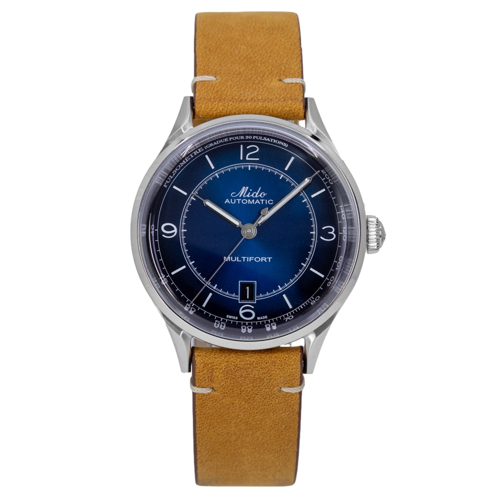 Mido Men's M040.407.16.040.00 Multifort Patrimony 40mm Auto