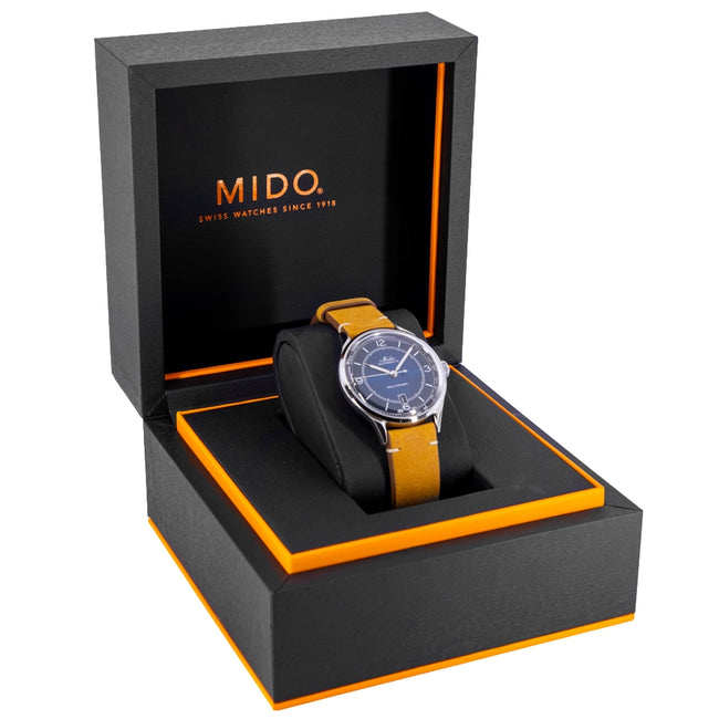Mido Men's M040.407.16.040.00 Multifort Patrimony 40mm Auto
