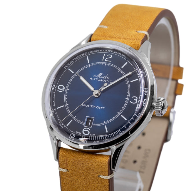 Mido Men's M040.407.16.040.00 Multifort Patrimony 40mm Auto