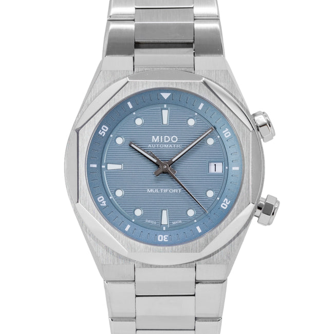 Mido Men's M047.507.11.081.00 Multifort 8 Two Crowns Auto