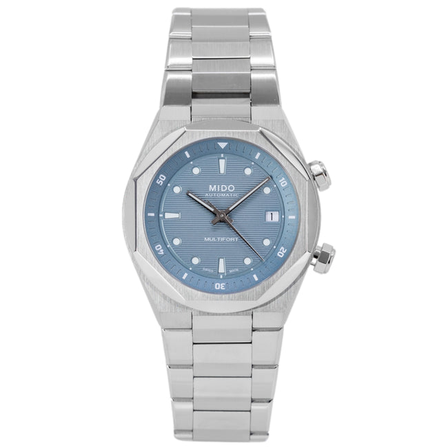 Mido Men's M047.507.11.081.00 Multifort 8 Two Crowns Auto