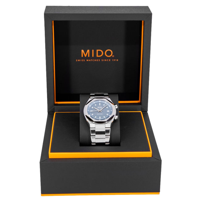 Mido Men's M047.507.11.081.00 Multifort 8 Two Crowns Auto