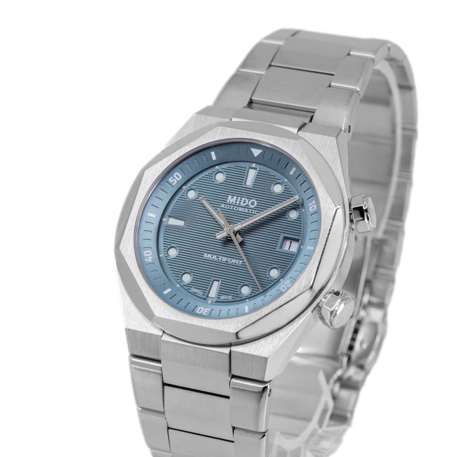 Mido Men's M047.507.11.081.00 Multifort 8 Two Crowns Auto