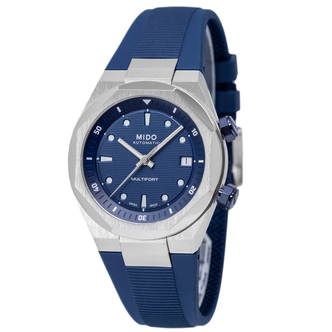 Mido Men's M047.507.17.041.00 Multifort 8 Two Crowns Auto