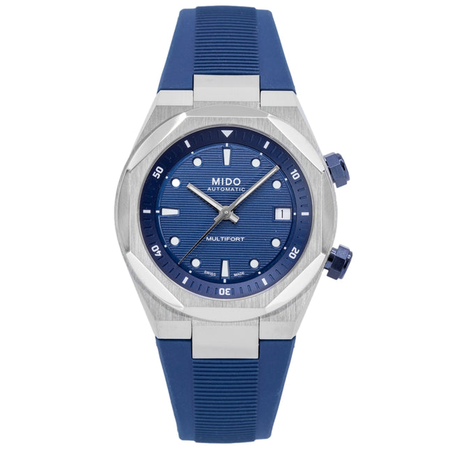 Mido Men's M047.507.17.041.00 Multifort 8 Two Crowns Auto