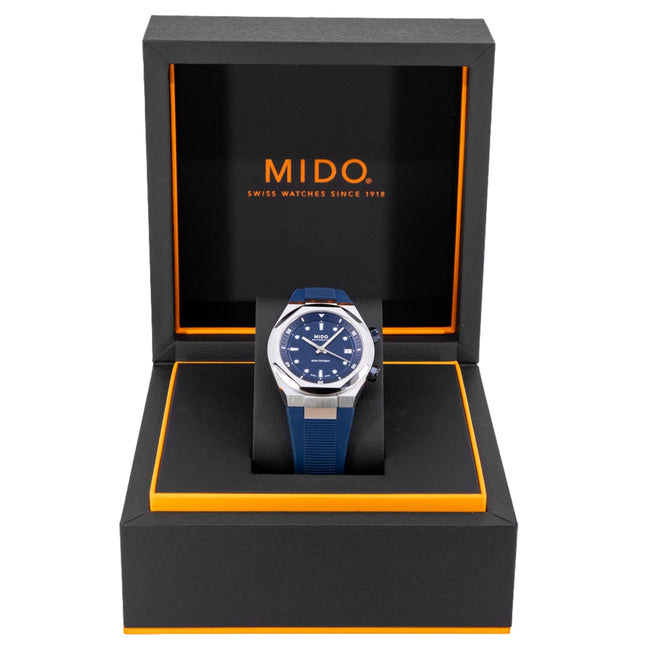 Mido Men's M047.507.17.041.00 Multifort 8 Two Crowns Auto