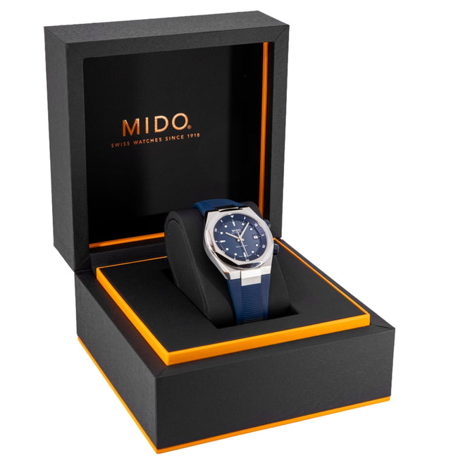 Mido Men's M047.507.17.041.00 Multifort 8 Two Crowns Auto