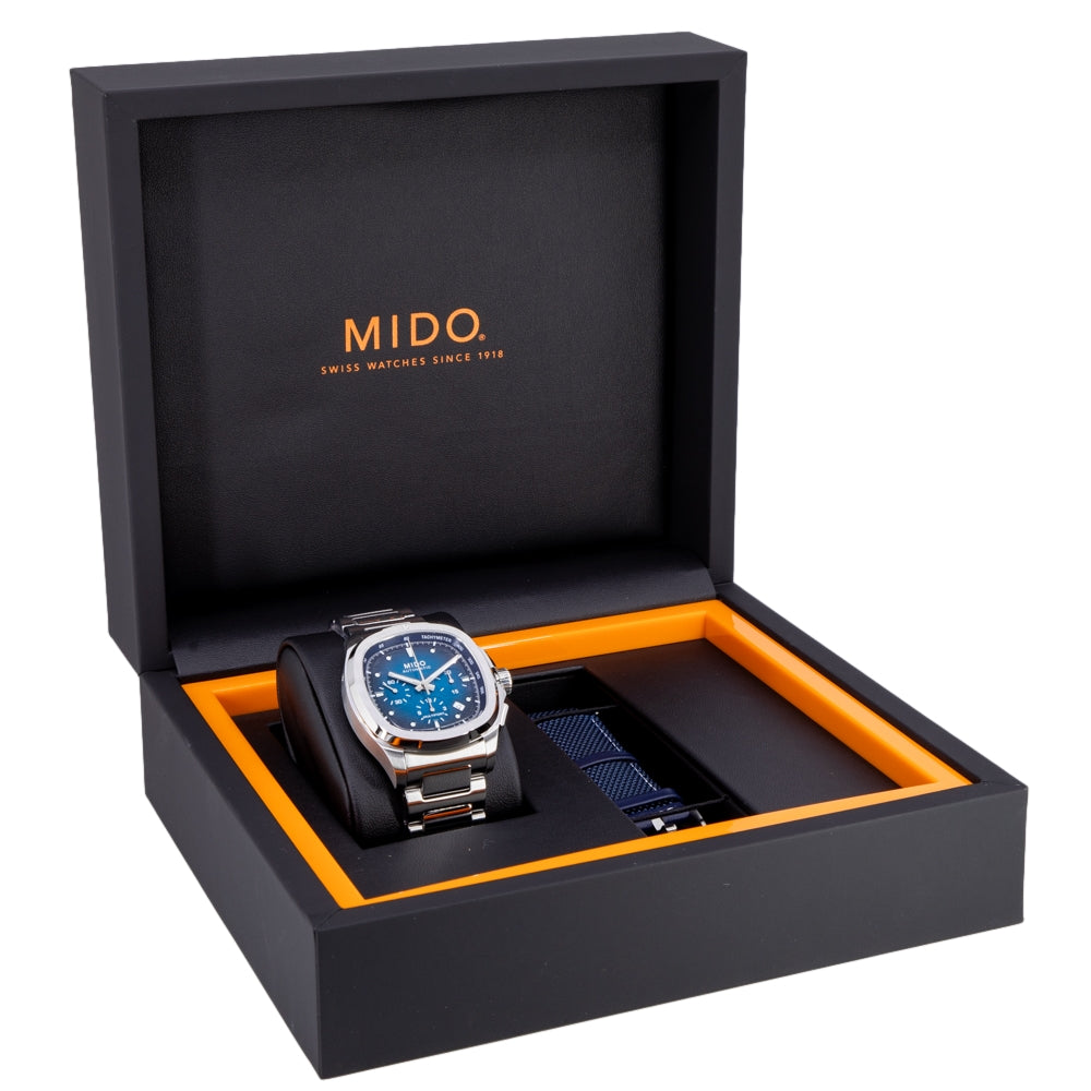 Mido Men's M049.527.11.041.00 Multifort TV Auto Chronograph