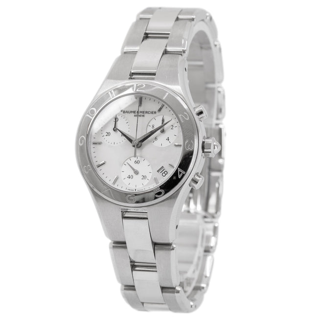 Baume & Mercier Women's M0A10012 Linea 32mm Quartz Chrono