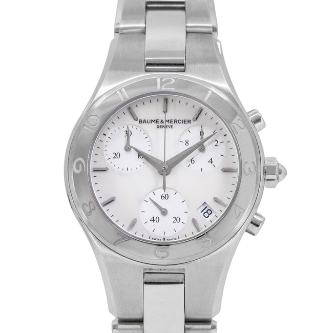 Baume & Mercier Women's M0A10012 Linea 32mm Quartz Chrono