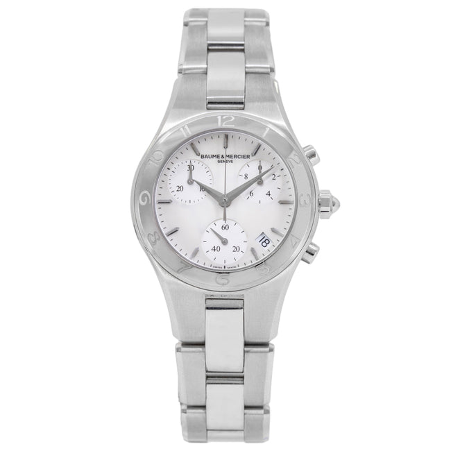 Baume & Mercier Women's M0A10012 Linea 32mm Quartz Chrono