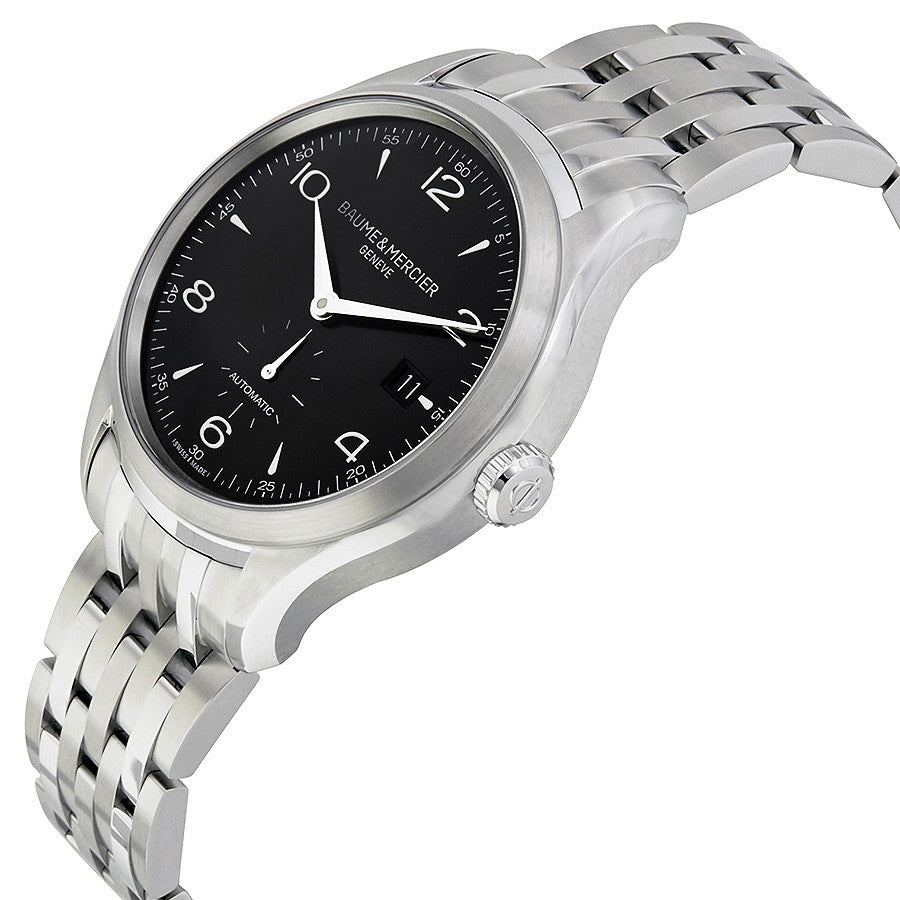 Baume&Mercier Men's M0A10100 Clifton Black Dial Watch