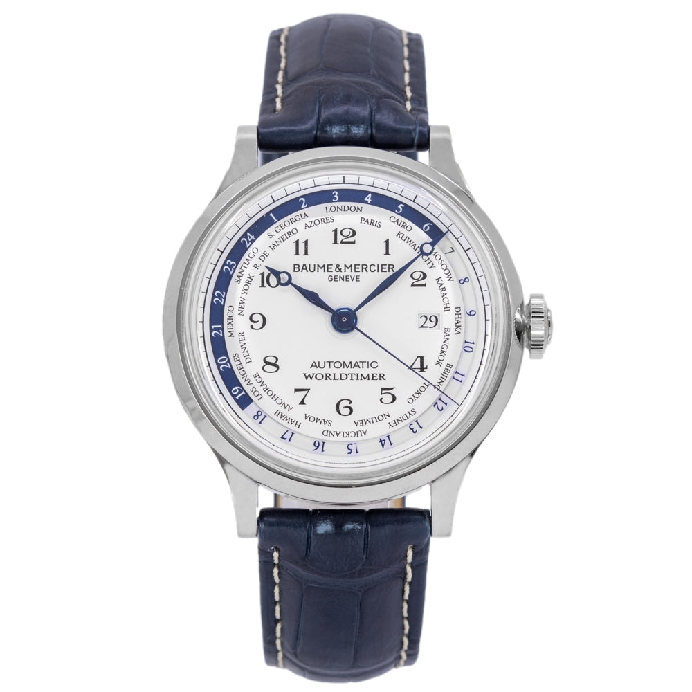 Baume & Mercier Men's M0A10106 Capeland Worldtimer 44mm Auto