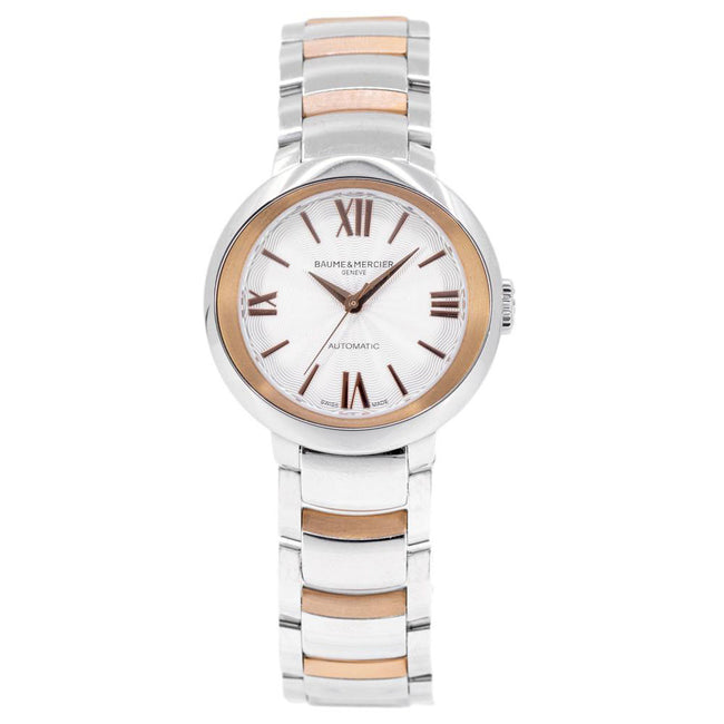 Baume&Mercier Ladies M0A10183 Promesse Rose Gold Watch