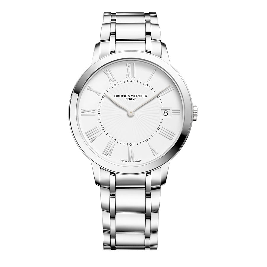 Baume & Mercier Ladies M0A10261 Classima White Dial Watch