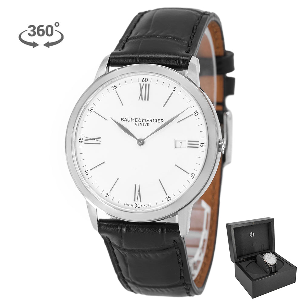 Baume&Mercier Men's M0A10323 Classima White Dial Quartz