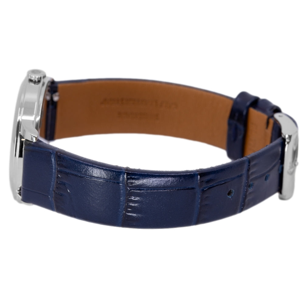 Baume&Mercier Damen 10353 Classima Blau Band Datum Uhr