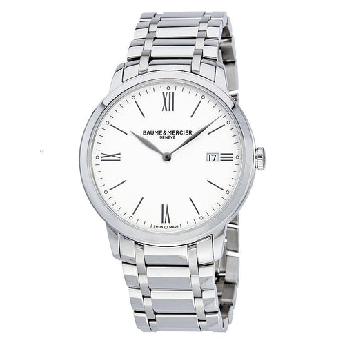 Baume&Mercier Men's M0A10354 Classima White Dial Watch