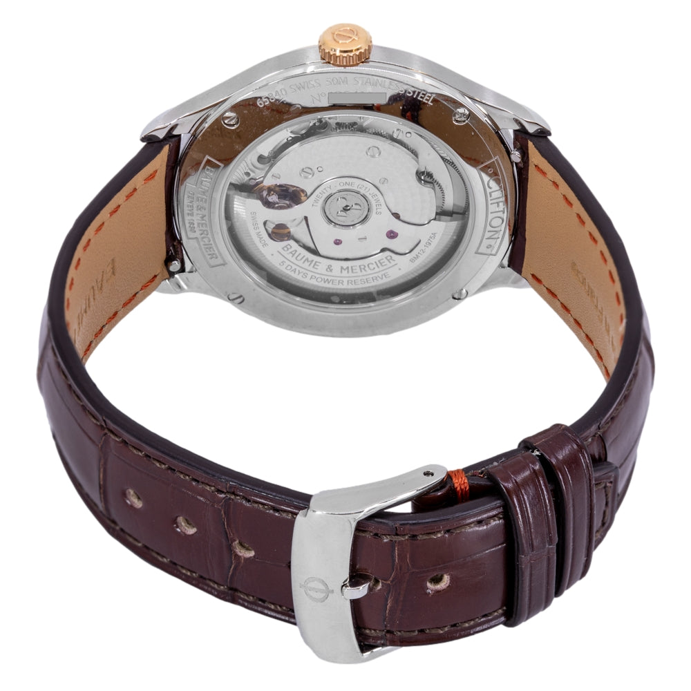 Baume & Mercier Men's M0A10401 Clifton Date Display Watch