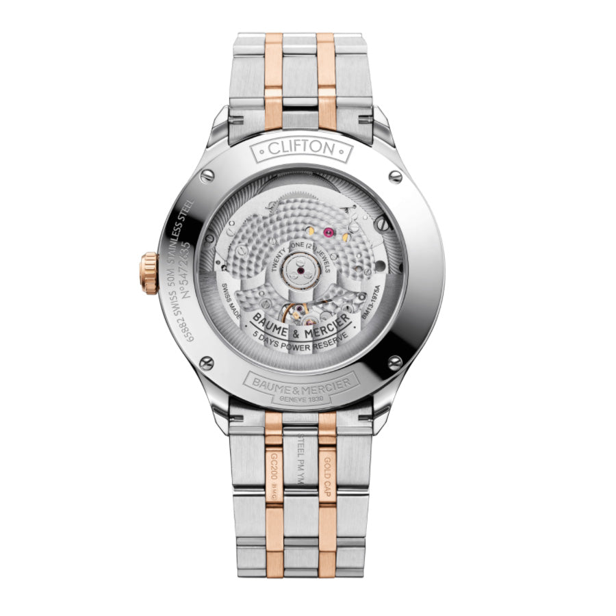 Baume&Mercie Men's M0A10458 Clifton Chronometer COSC Watch