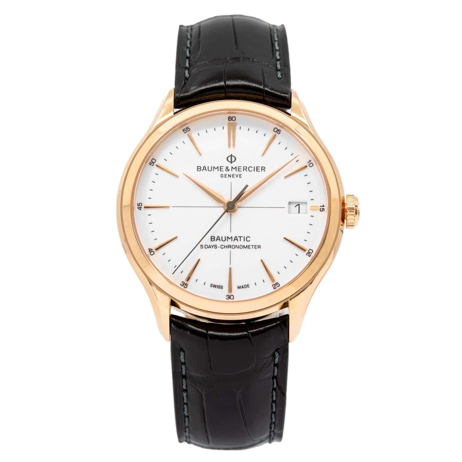 Baume&Mercier Men's M0A10469 Clifton COSC Auto Watch