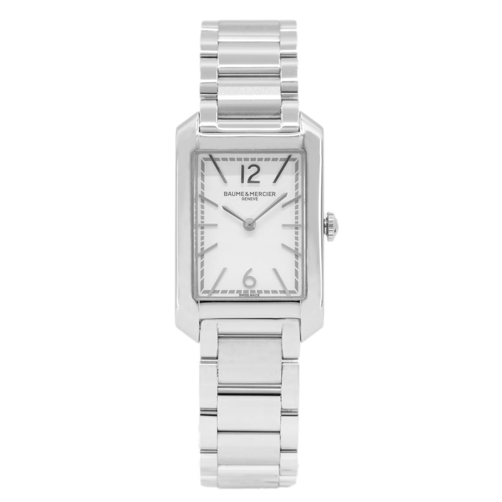 Baume&Mercier Ladies M0A10473 Hampton Rectangular Quartz