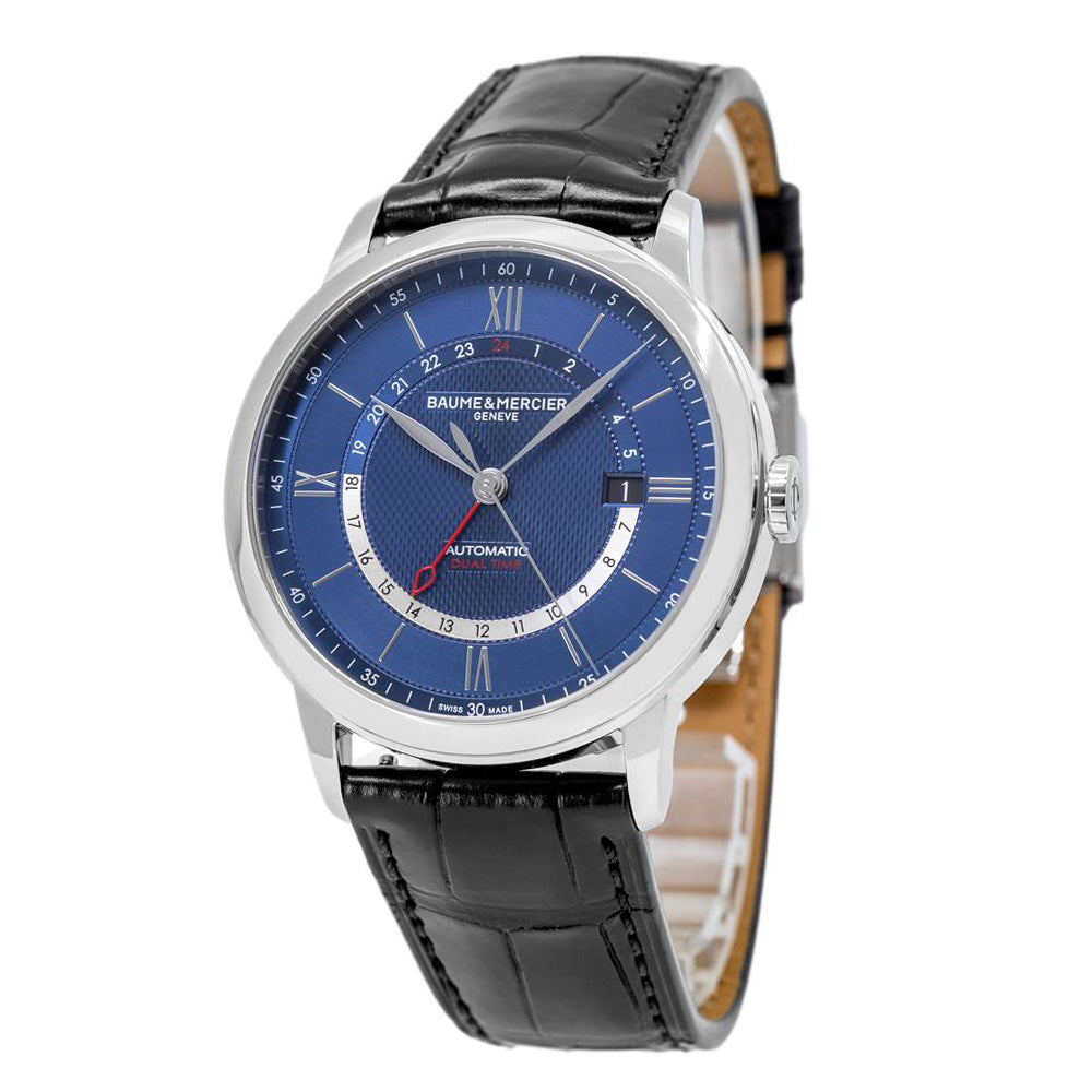 Baume&Mercier Men's M0A10482 Classima Dual Time Watch