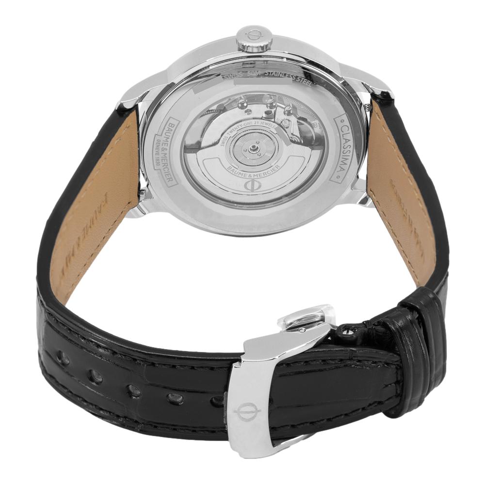 Baume&Mercier Men's M0A10482 Classima Dual Time Watch