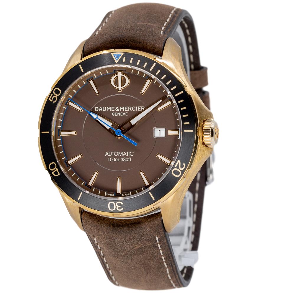 Baume&Mercier Men's M0A10501 Clifton Club Bronze Watch Auto