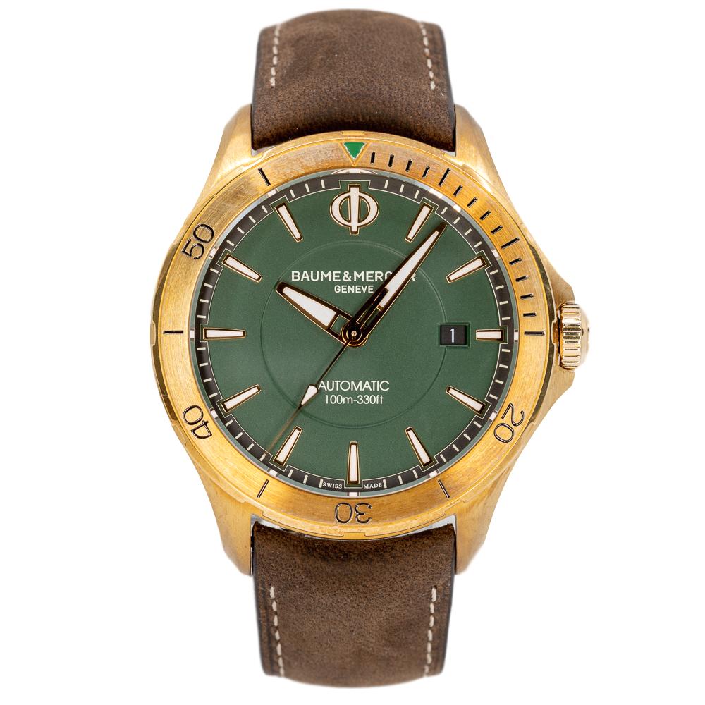 Baume et Mercier Herrenuhr M0A10503 Clifton Club Bronze