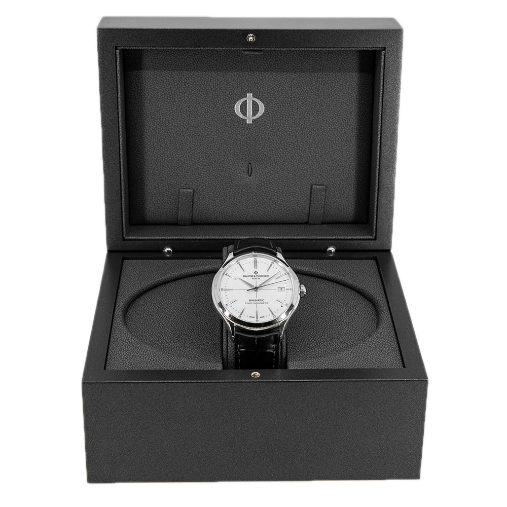 Baume&Mercier Men's M0A10518 Clifton COSC Date Auto