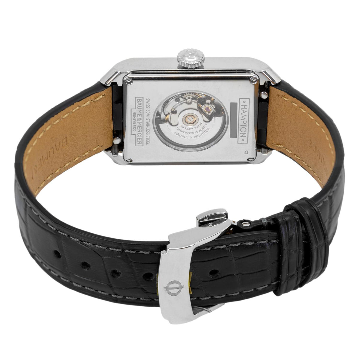 Baume&Mercie Men's M0A10522 Hampton Silver Dial Auto