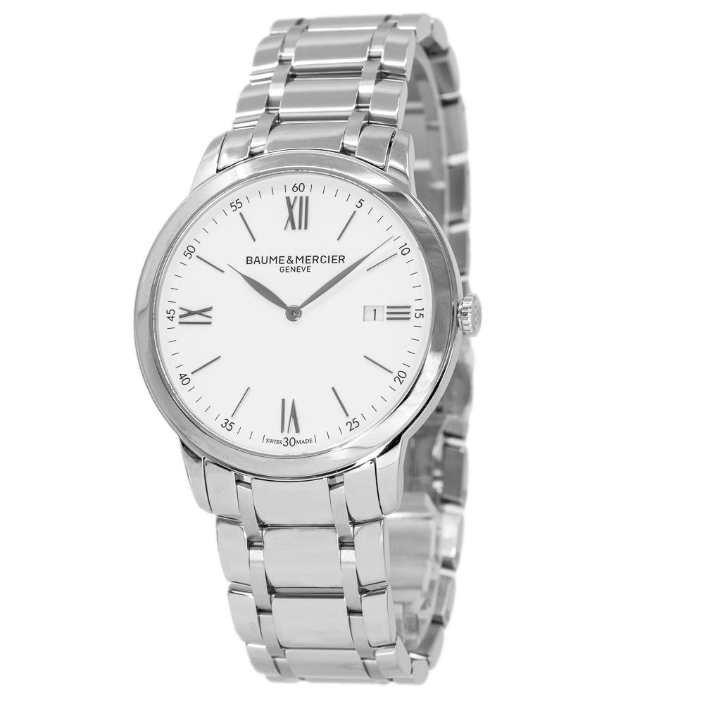 M0A10526-Baume&Mercier Men's M0A10526 Classima Date Display Quartz