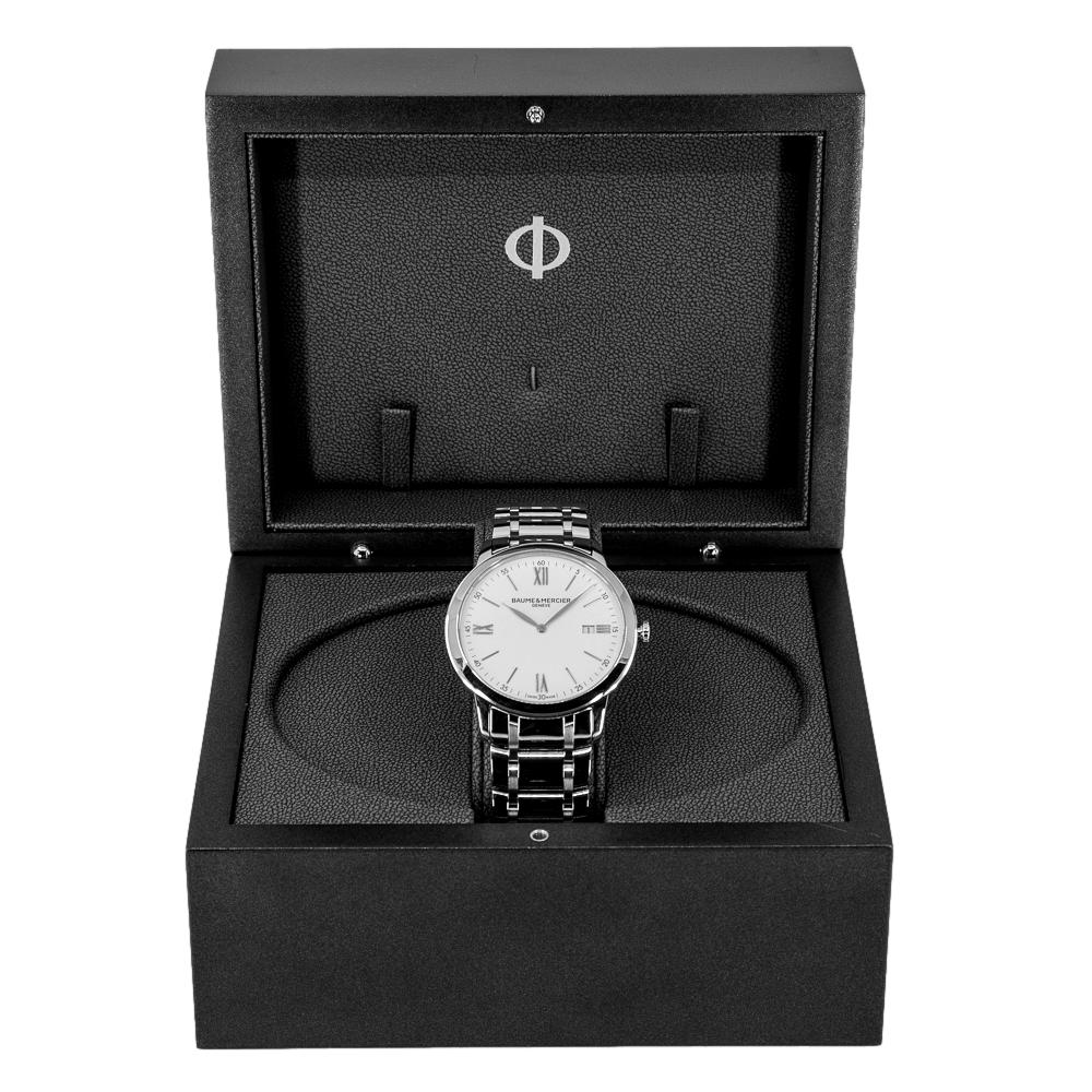Baume et Mercier Herrenuhr M0A10526 Classima Datumsanzeige