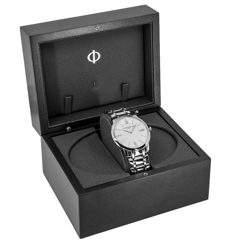 Baume et Mercier Herrenuhr M0A10526 Classima Datumsanzeige