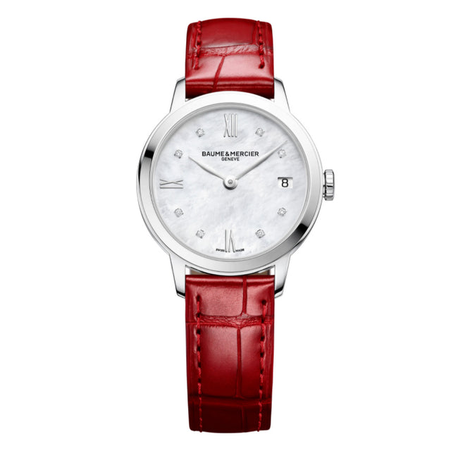 Baume&Mercier Ladies M0A10543 MoP Dial Diamonds Watch
