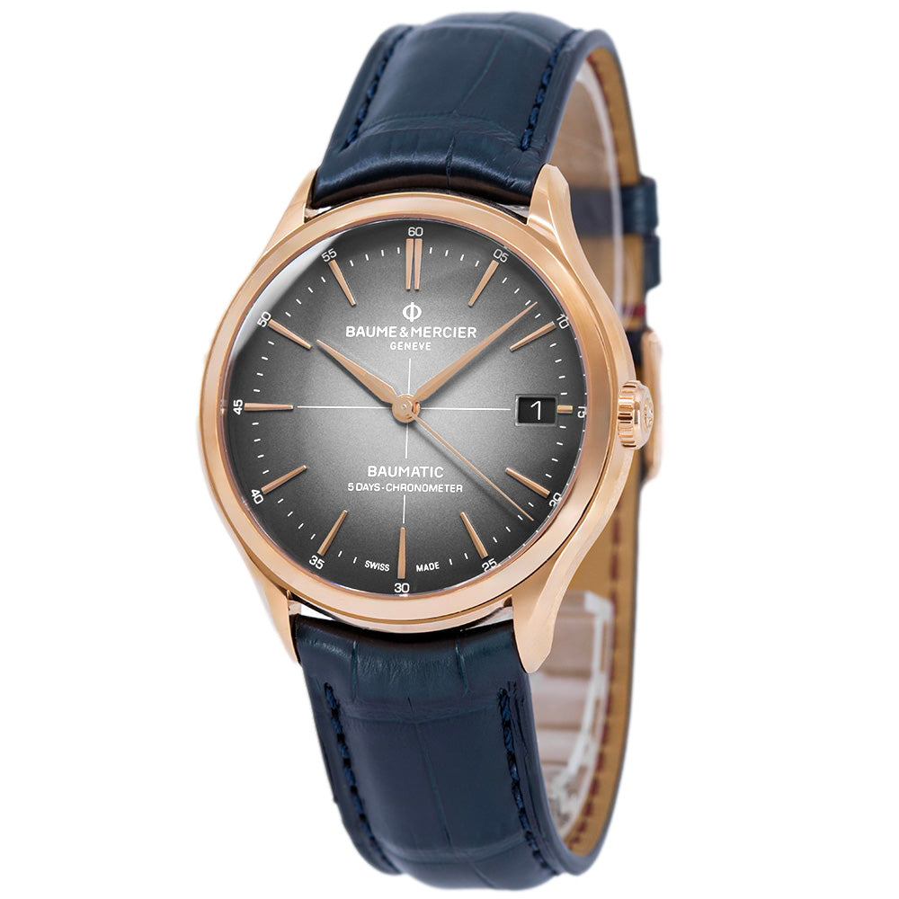 Baume & Mercier Men's M0A10584 Clifton Pink Gold Automatic