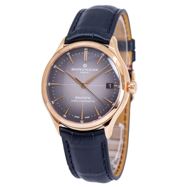 Baume & Mercier Men's M0A10584 Clifton Pink Gold Automatic