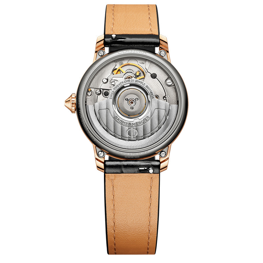 Baume&Mercier Ladies M0A10598 Classima Titanium 18KPink Gold