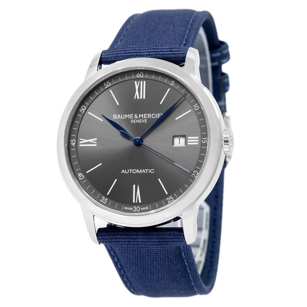 Baume&Mercier Men's M0A10608 Classima Grey Dial Watch