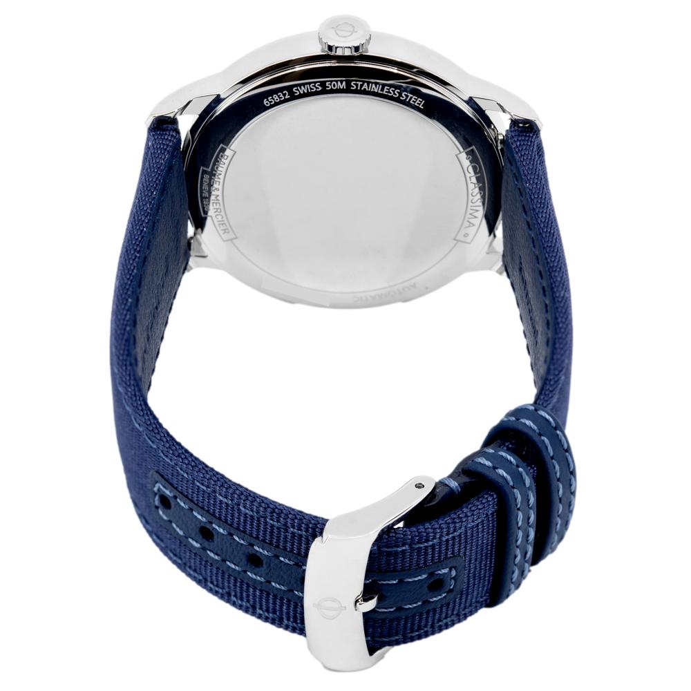 Baume&Mercier Men's M0A10608 Classima Grey Dial Watch