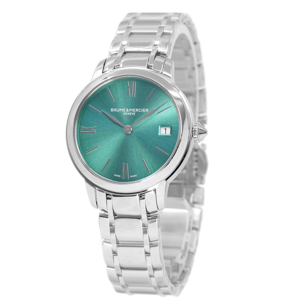 Baume & Mercier Damen M0A10609 Classima Grünes Zifferblatt Uhr