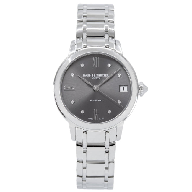 Baume&Mercier Ladies M0A10610 Classima Grey Dial Auto
