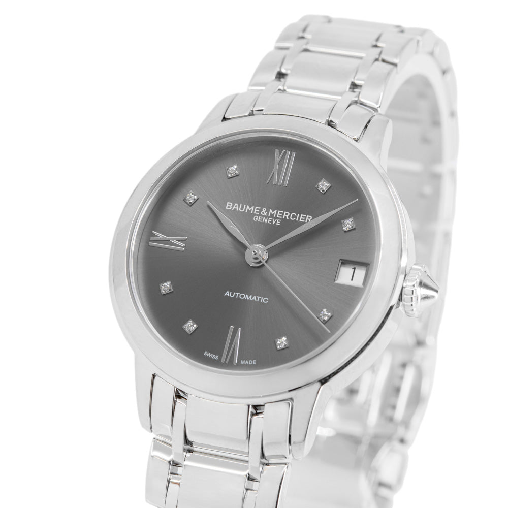 Baume&Mercier Ladies M0A10610 Classima Grey Dial Auto