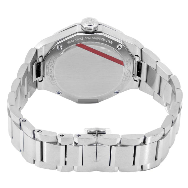 Baume & Mercier Ladies 10614 Riviera Silver Dial Quartz