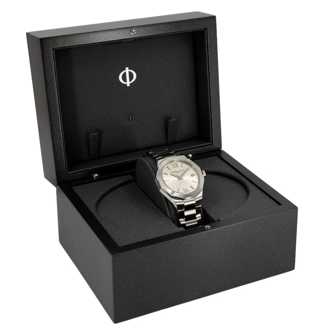 Baume & Mercier Ladies 10614 Riviera Silver Dial Quartz