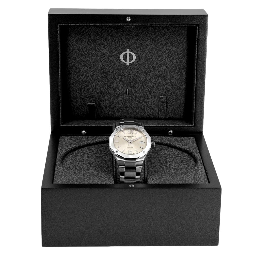 Baume&Mercier Ladies M0A10615 Riviera Silver Dial watch