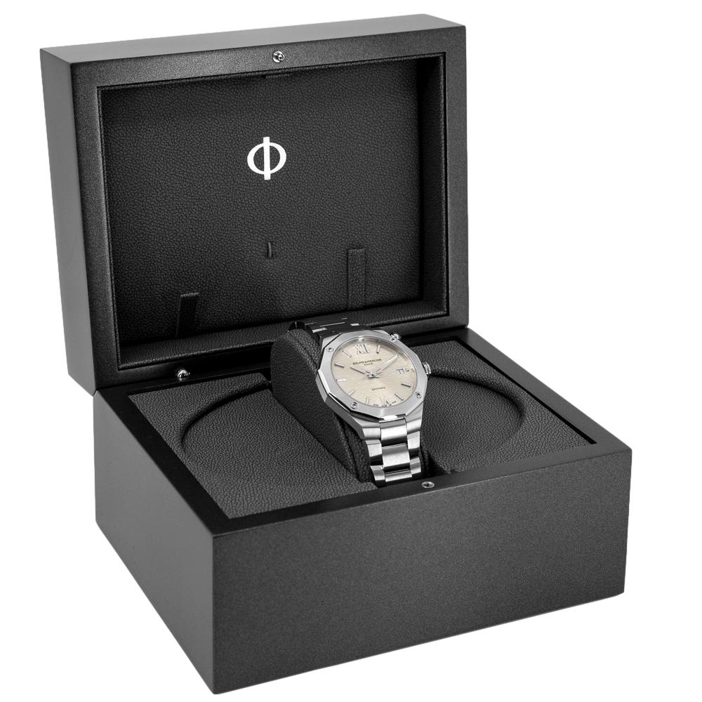 Baume&Mercier Ladies M0A10615 Riviera Silver Dial watch